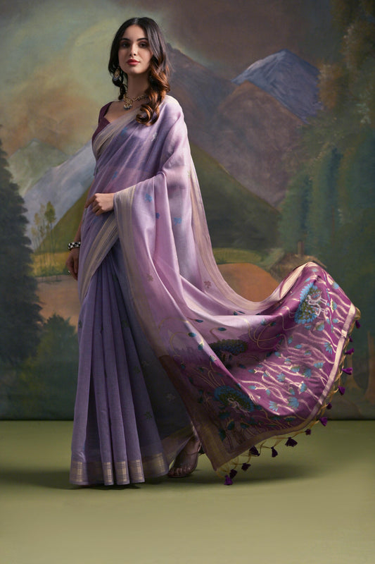Premium Soft Muga Silk Saree