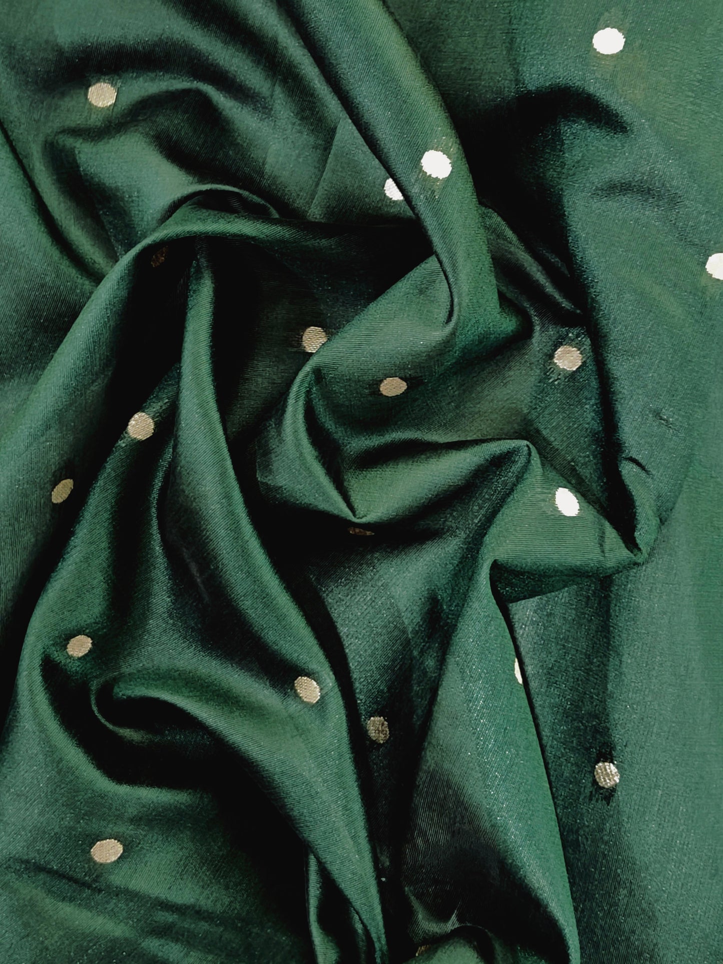 Banarasi Paithani Saree Design with Traditional Kalpavalli Pattern-BT GREEN
