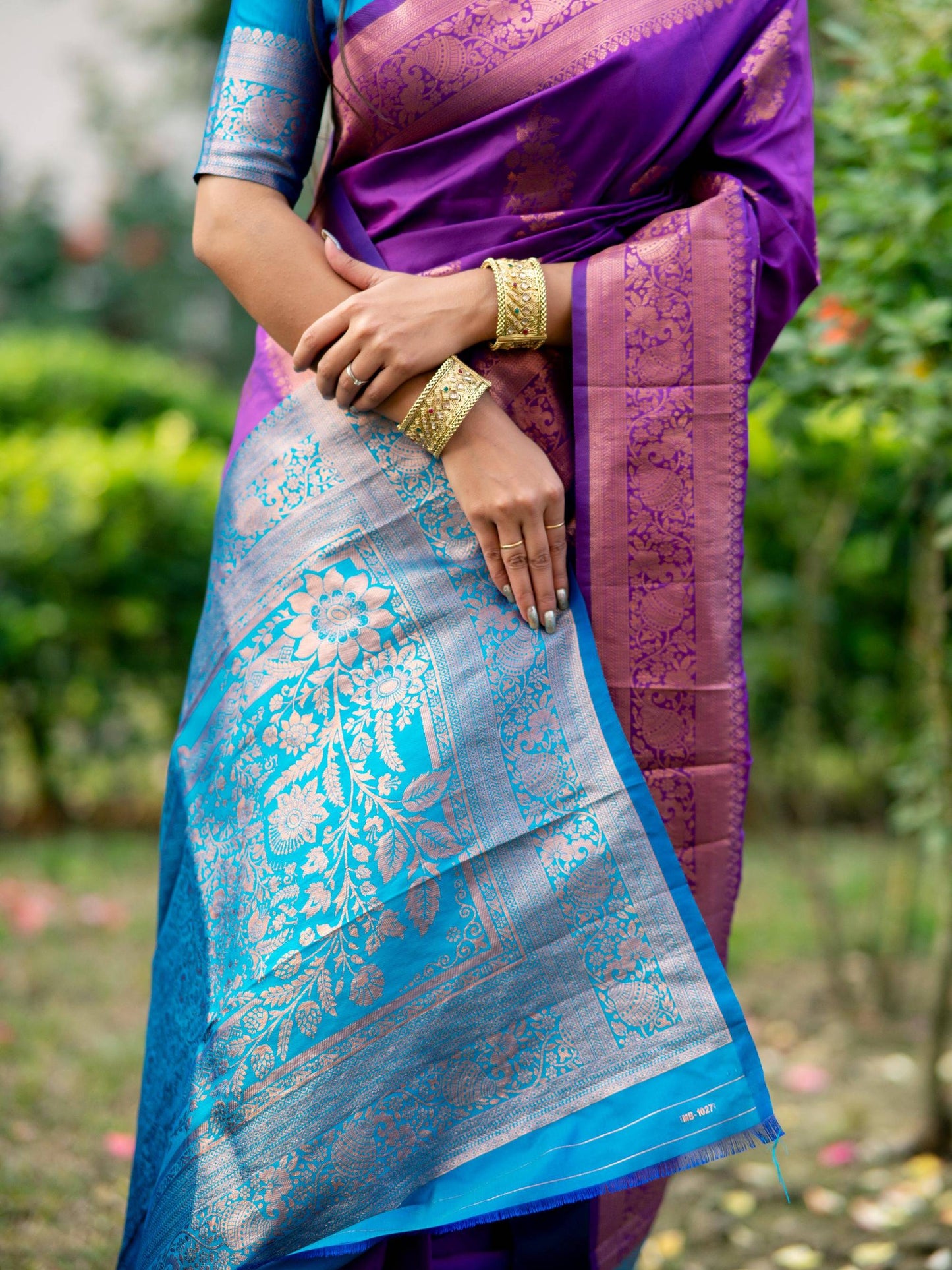 Soft Banarasi Katan Silk Pattu Saree - WINE