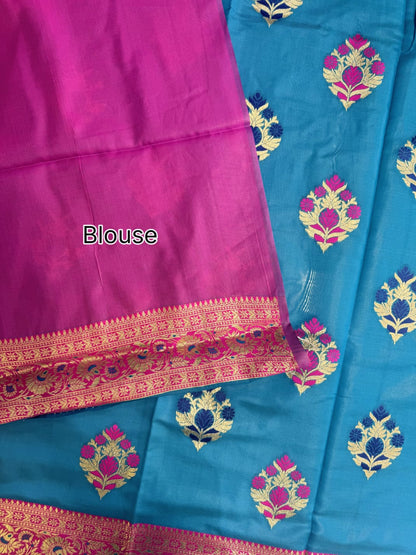 BANARASI PAITHANI  SAREE - FIROZI