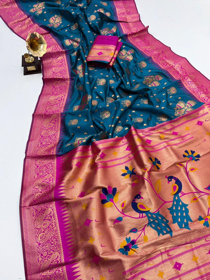 ROYAL PAITHANI EDITION 112 - FIROZI