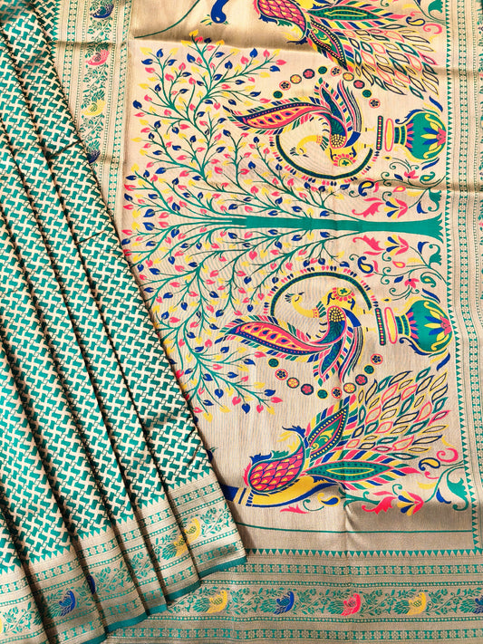 BANARASI PAITHANI 102 - PERROT