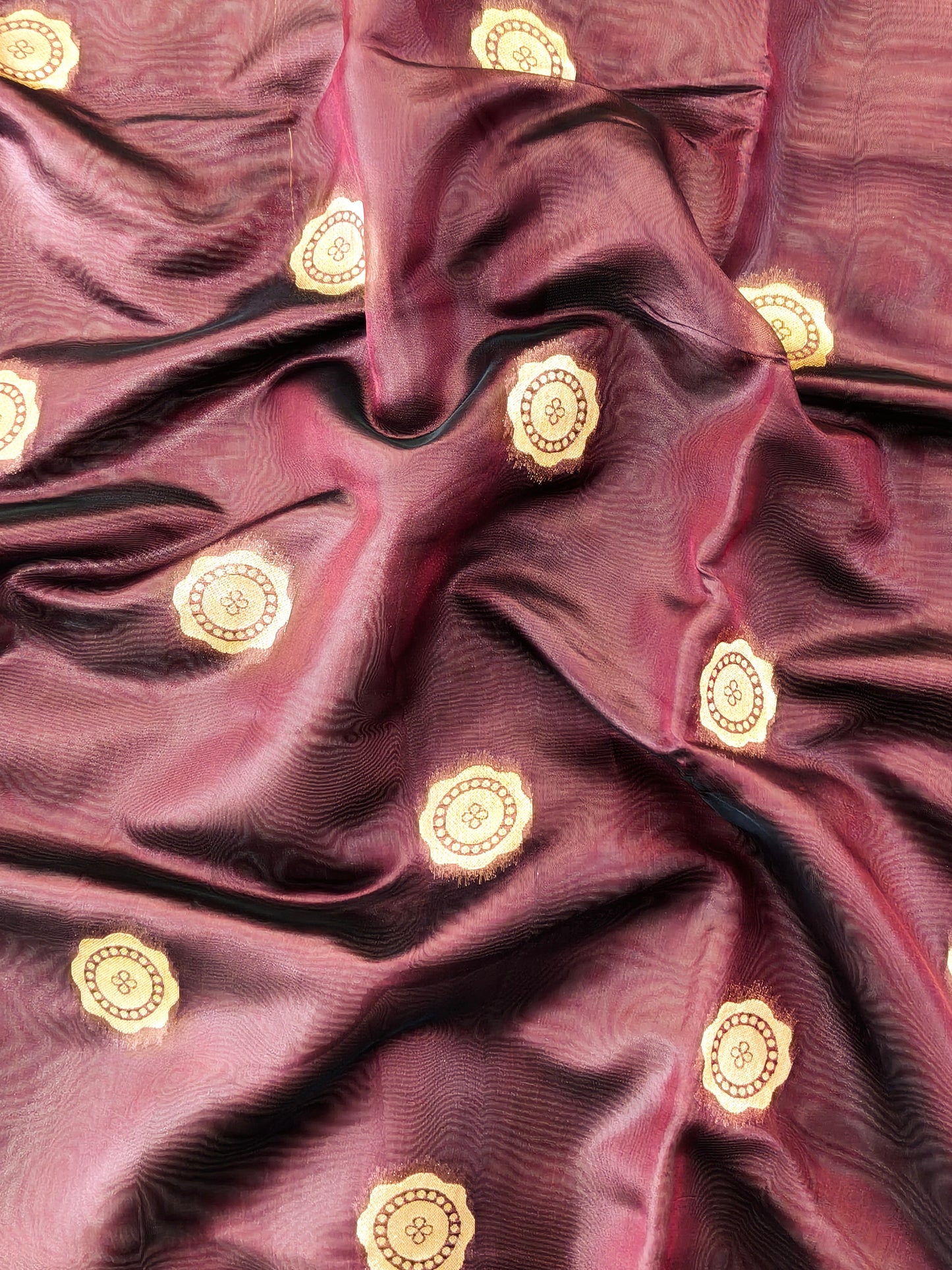 Maharashtrian Paithani Silk Saree - MAROON
