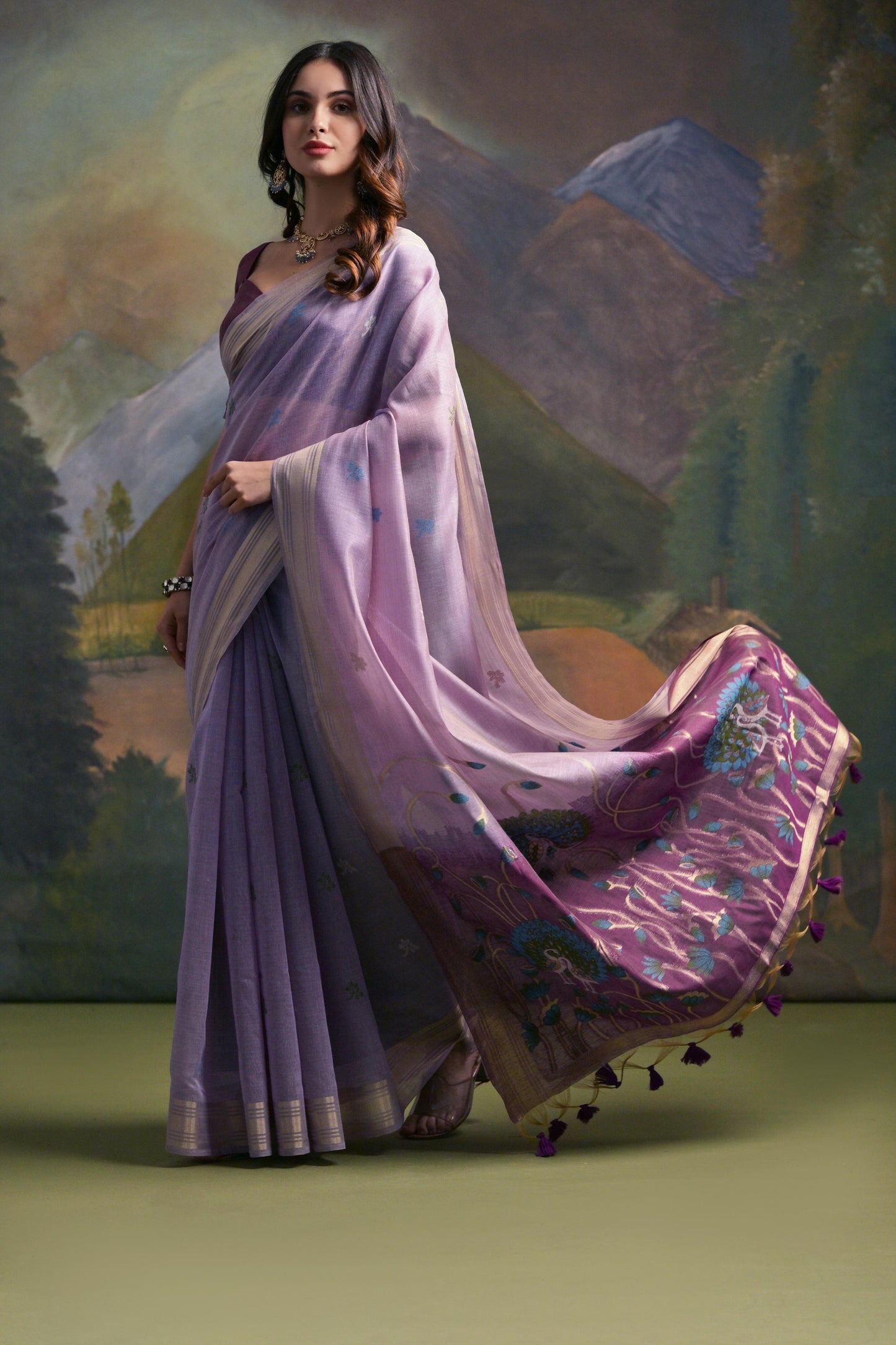Premium Soft Muga Silk Saree
