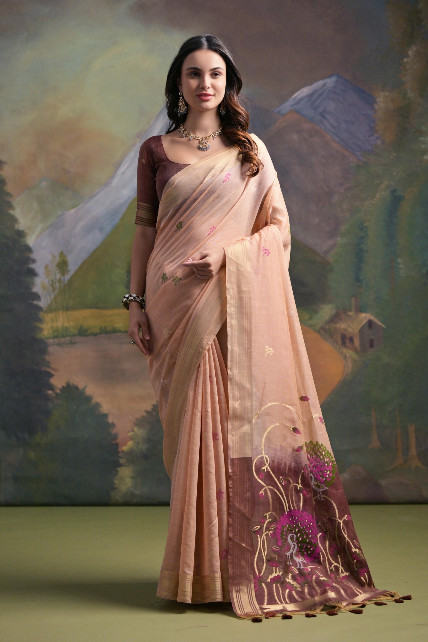 Premium Soft Muga Silk Saree