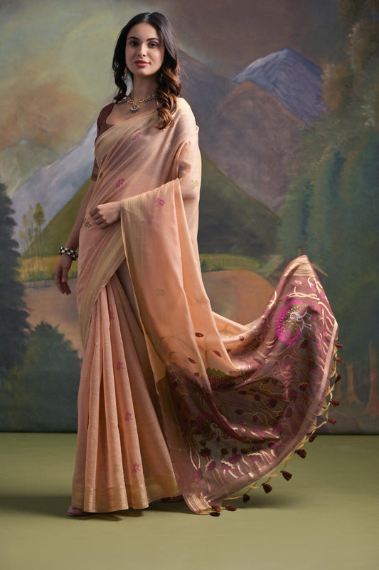 Premium Soft Muga Silk Saree