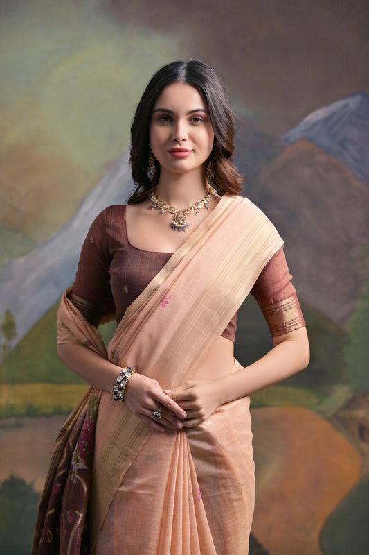 Premium Soft Muga Silk Saree