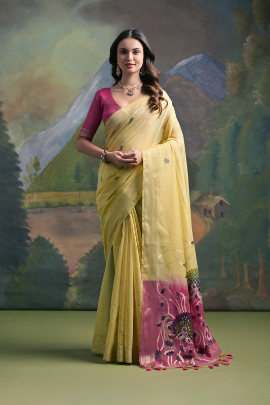 Premium Soft Muga Silk Saree