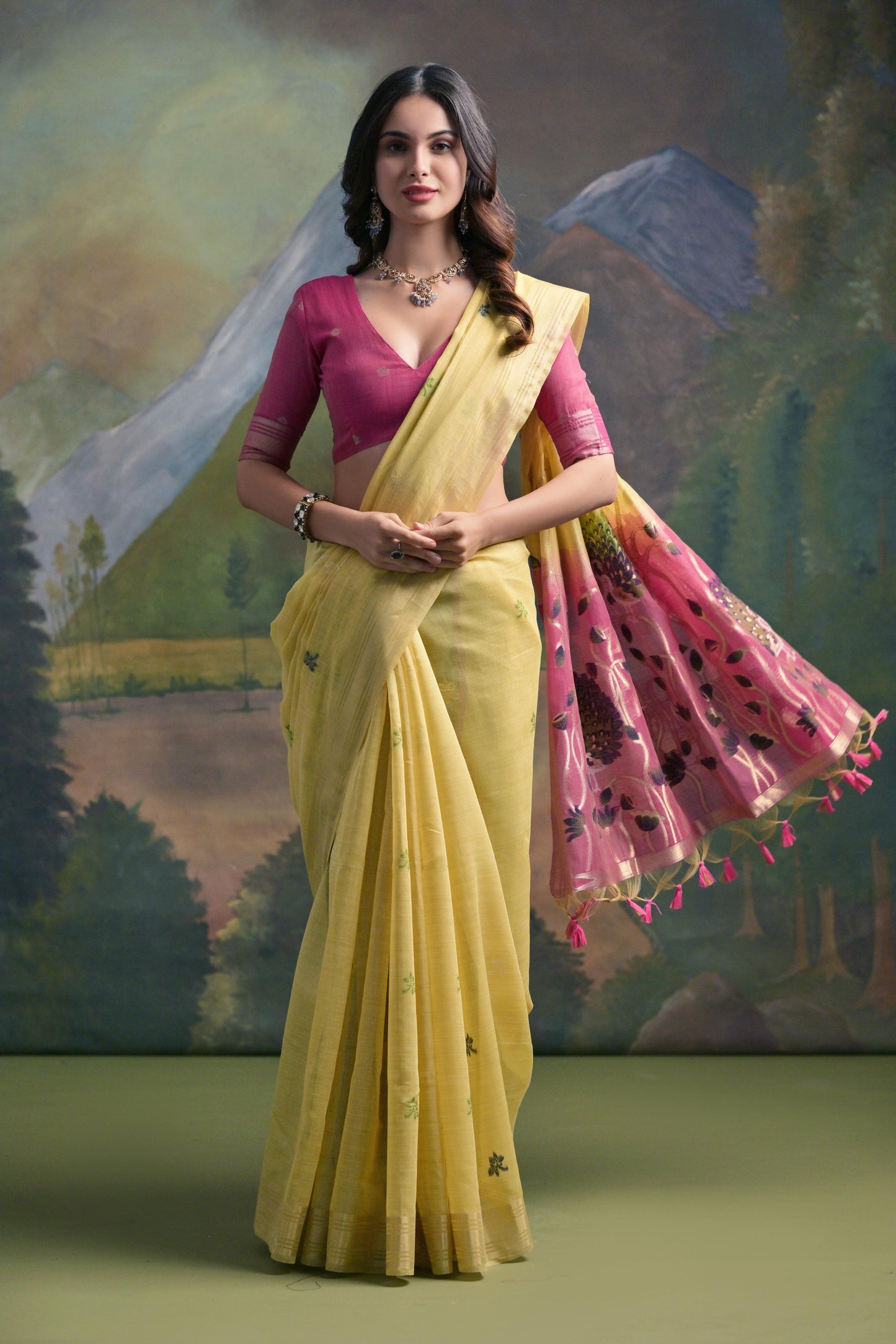 Premium Soft Muga Silk Saree