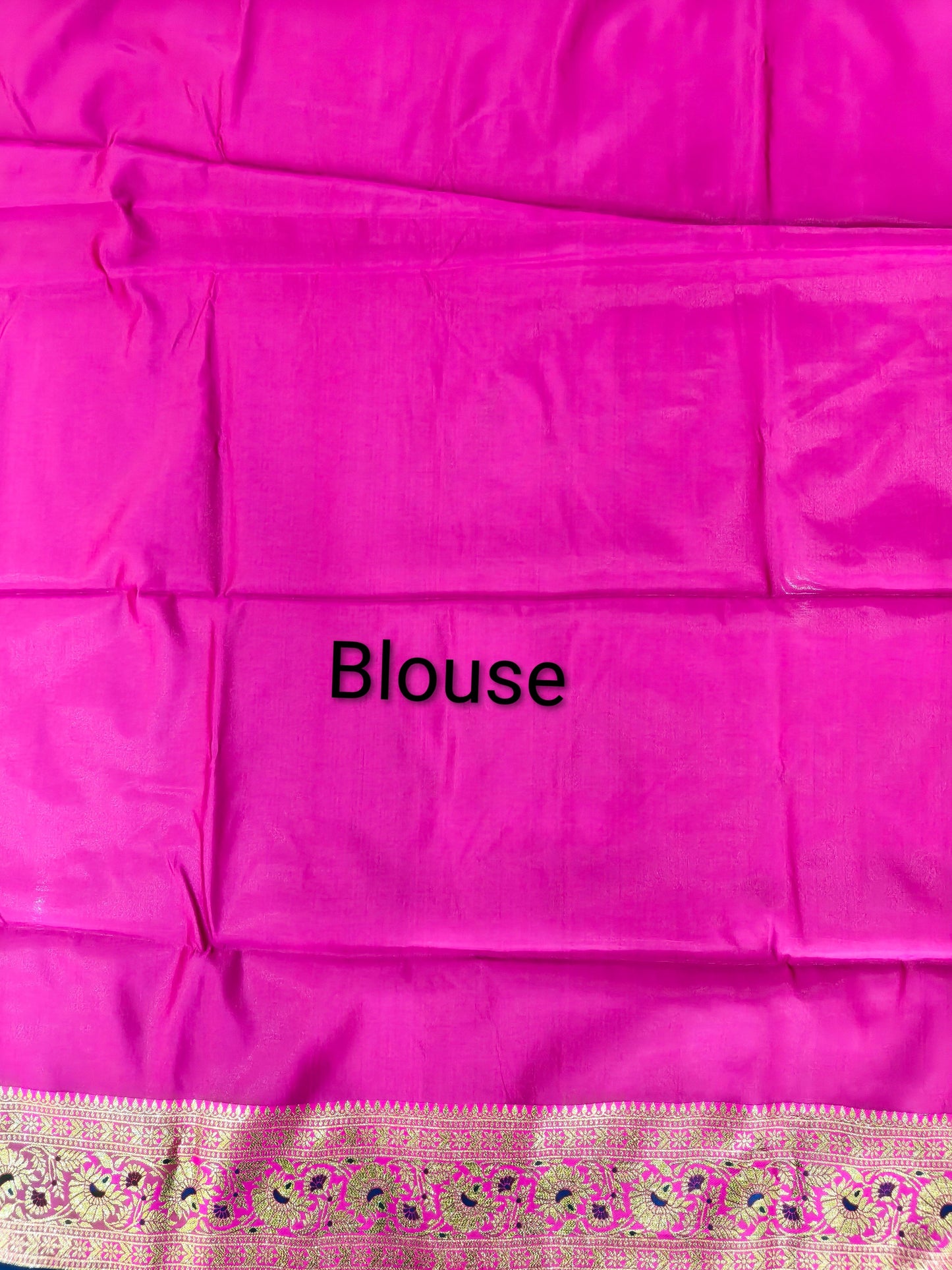 BANARASI PAITHANI  SAREE - NAVY BLUE