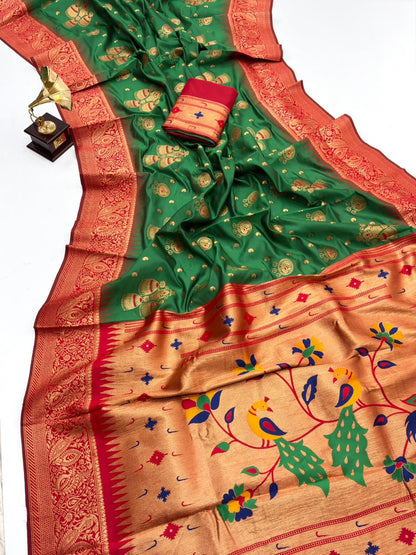 ROYAL PAITHANI EDITION 112 - PERROT