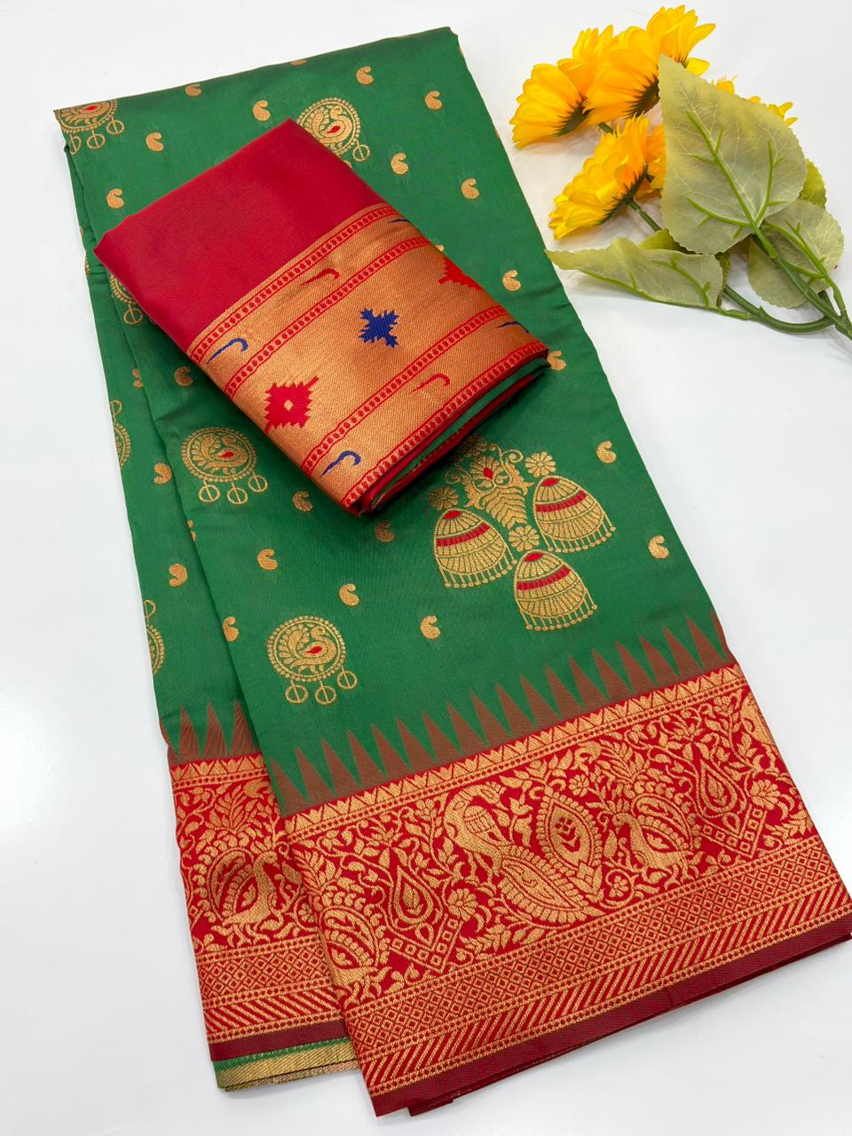 ROYAL PAITHANI EDITION 112 - PERROT
