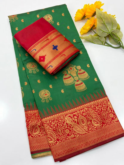 ROYAL PAITHANI EDITION 112 - PERROT