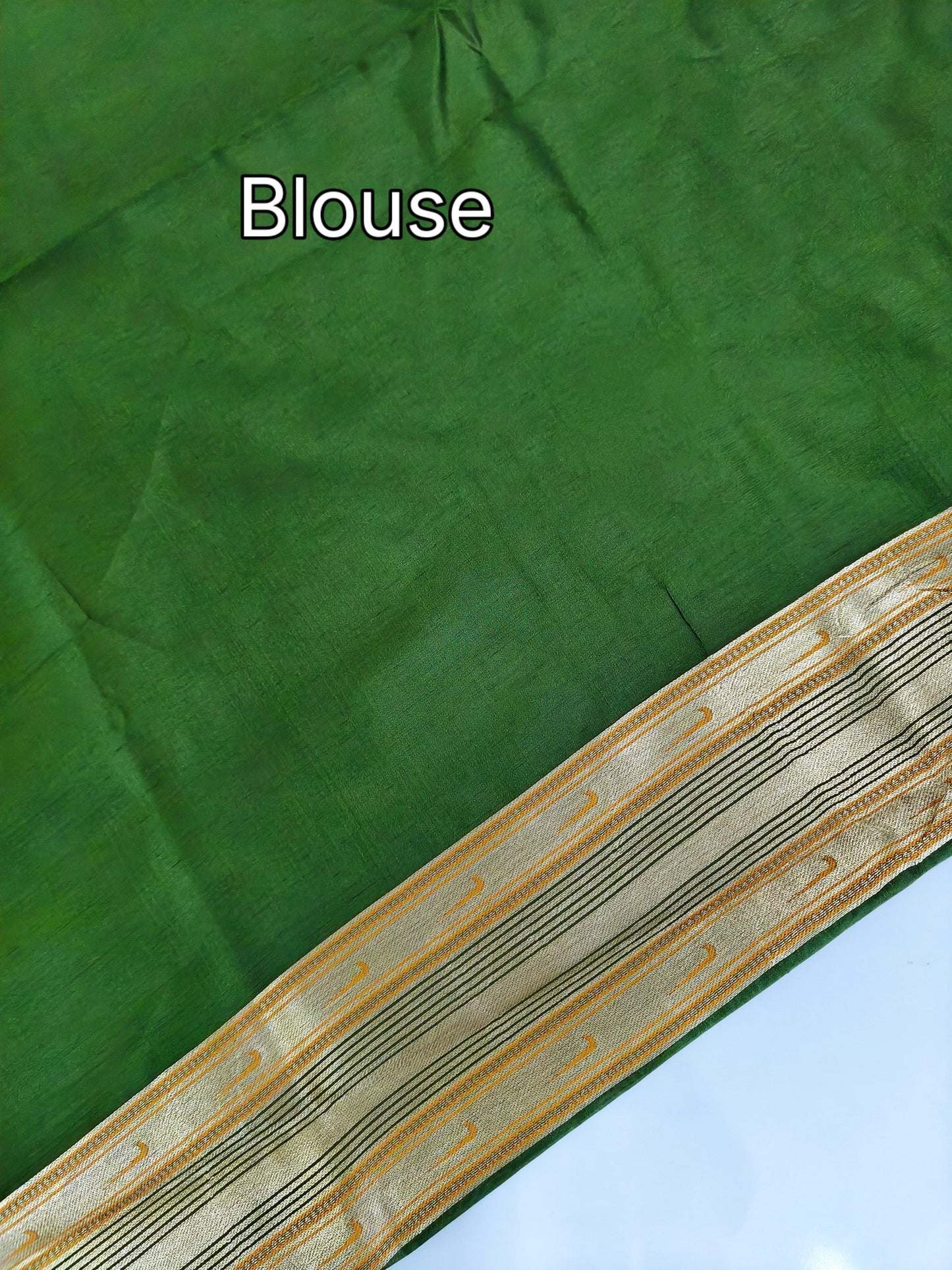 Heritage Hand-Weaving Silk Saree with Parrot Design- PERROT