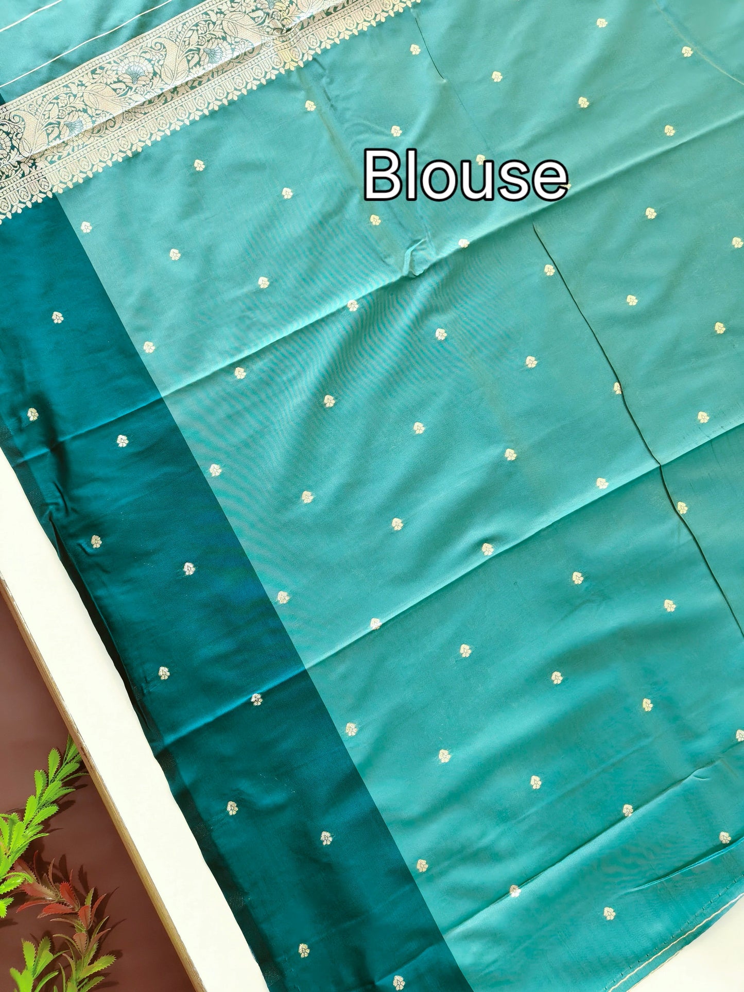 Banarasi Katan Silk Saree With Peacock Weaving  - RAMA