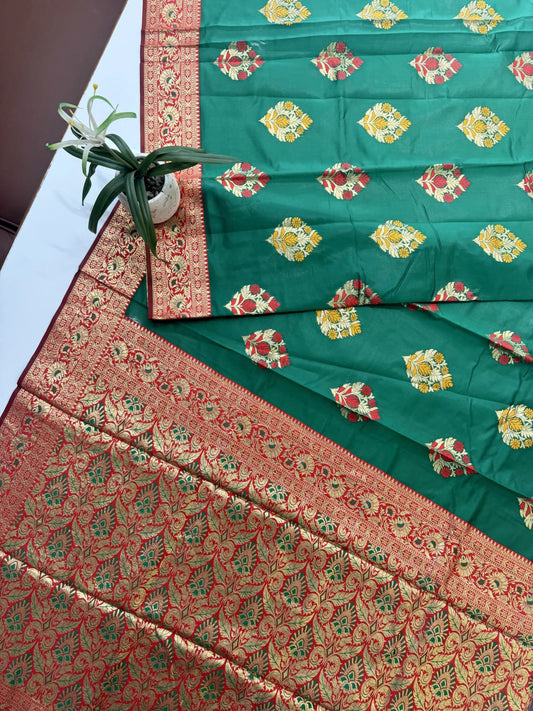 BANARASI PAITHANI  SAREE - PERROT