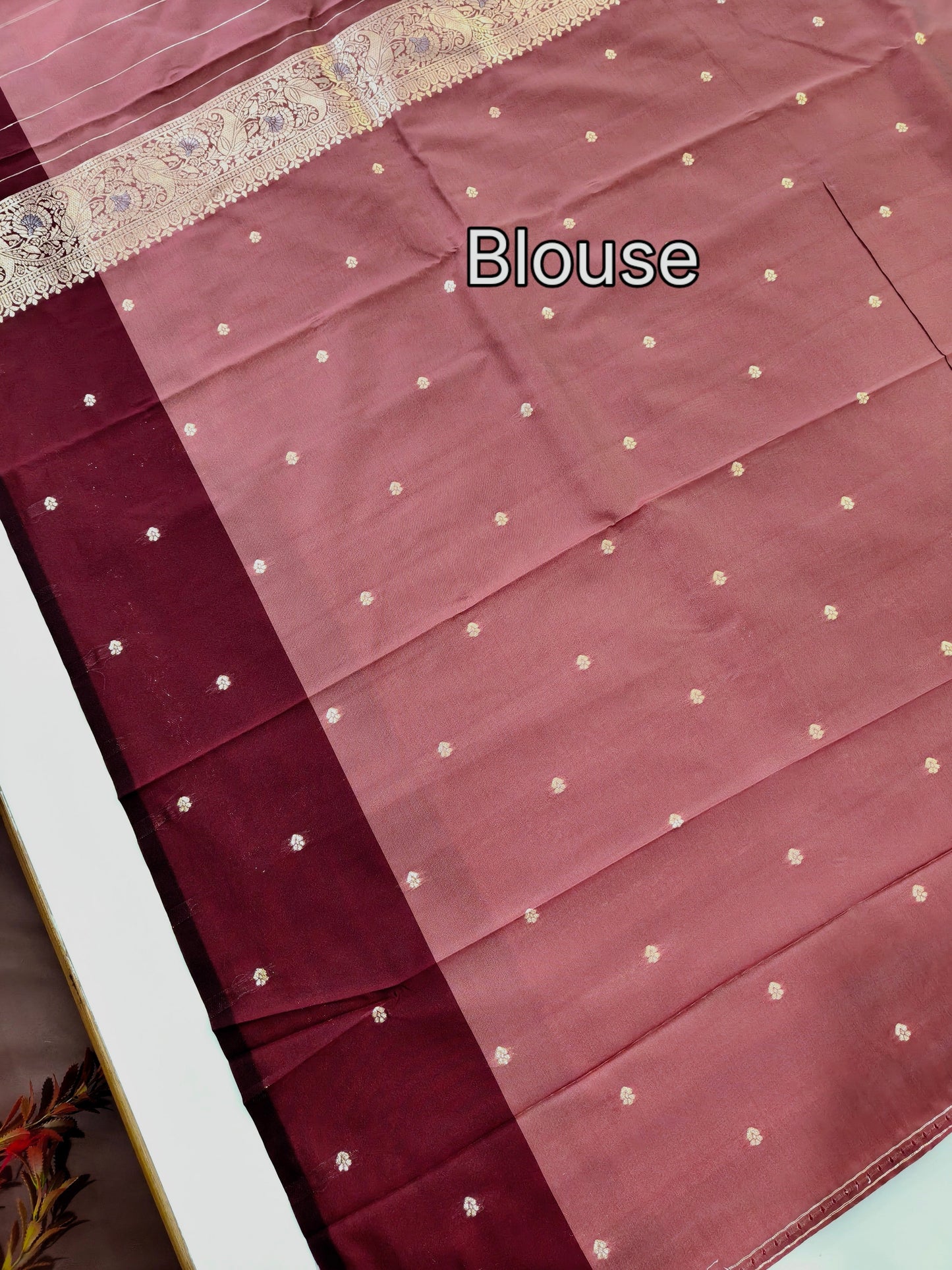Banarasi Katan Silk Saree With Peacock Weaving  - RED