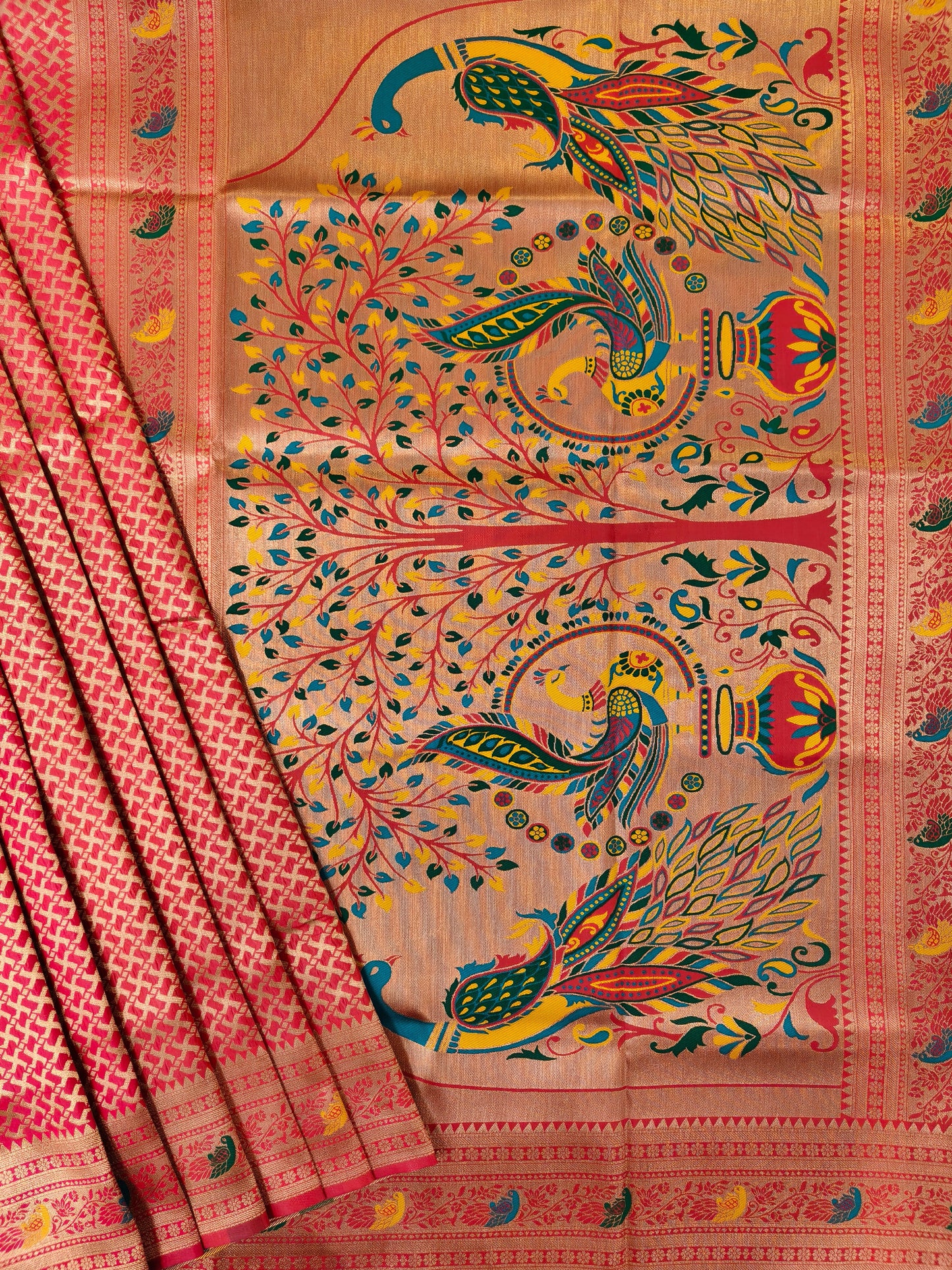BANARASI PAITHANI 102 - RED