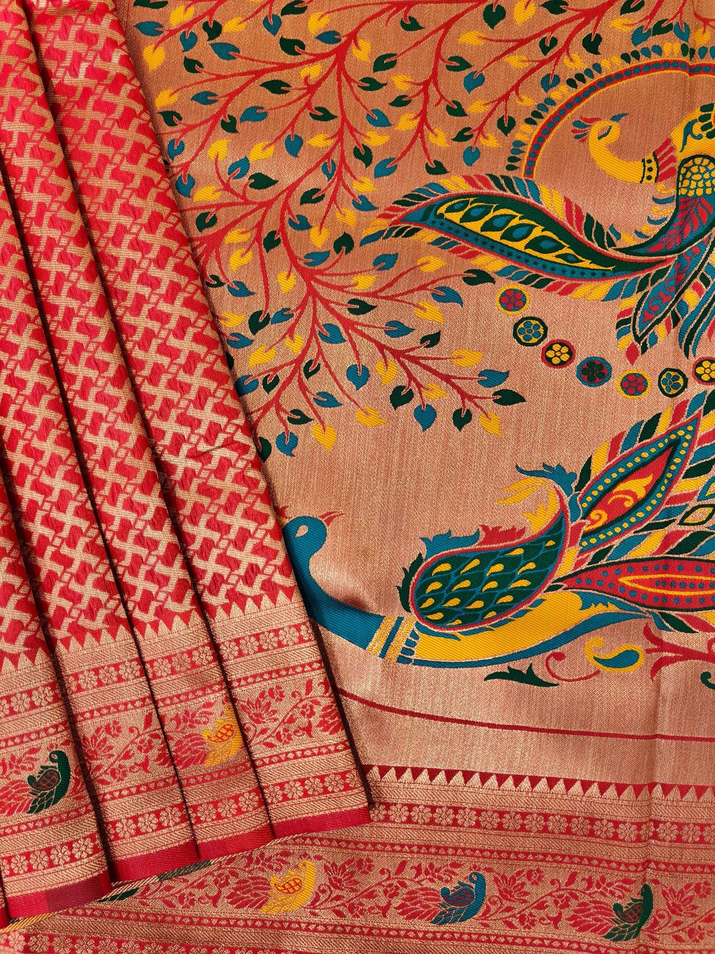 BANARASI PAITHANI 102 - RED