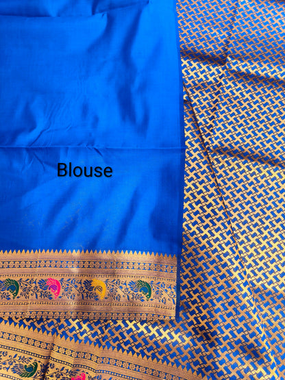 BANARASI PAITHANI 102 - ROYAL BLUE