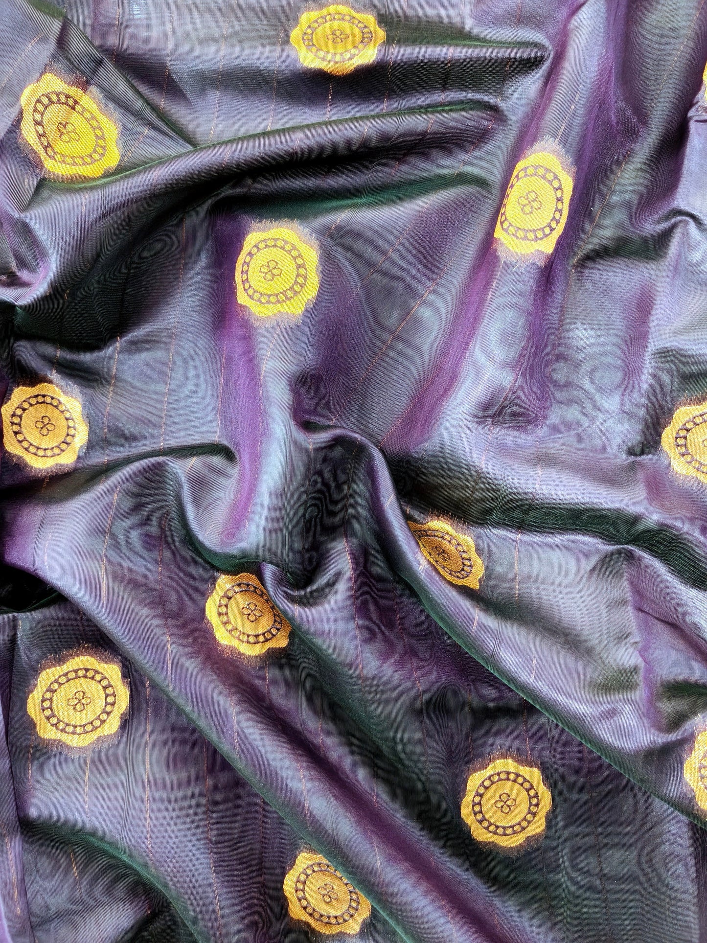 Maharashtrian Paithani Silk Saree - WINE
