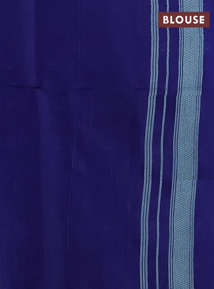 Classic Handloom Weave Saree- BLUE