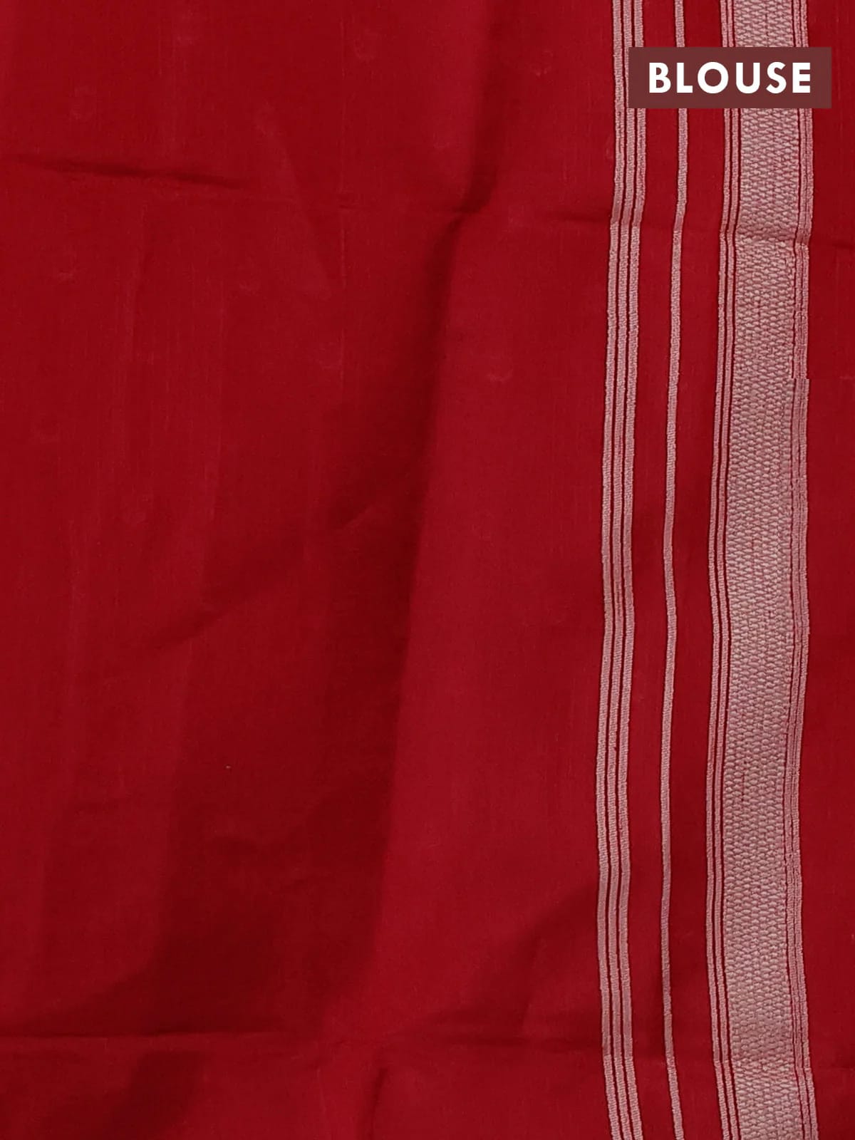 Classic Handloom Weave Saree- RED